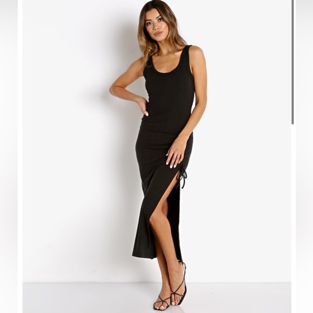 l*space Black Sandpiper Dress
